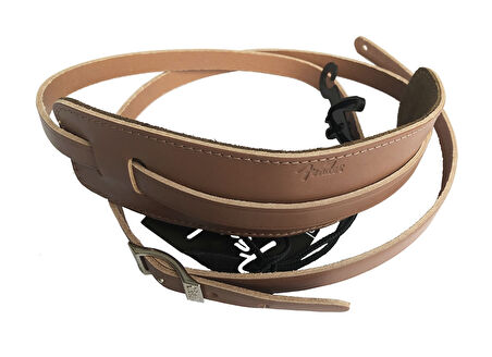 Fender Deluxe Vintage Style Straps Natural Gitar Askısı