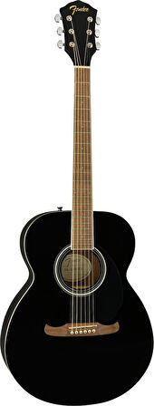 Fender DE FA-135 Concert Black Akustik Gitar