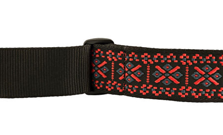 Fender Pasadena Woven Straps Yellow Clover Gitar Askısı