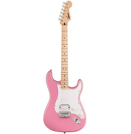 Squier Sonic Stratocaster Hard Tail H Akçaağaç Klavye WPG Flash Pink Elektro Gitar