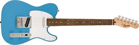 Squier Sonic Telecaster Laurel Klavye WPG California Blue Elektro Gitar