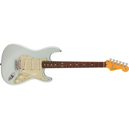 Fender Limited Edition American Professional II Stratocaster Gülağacı Klavye Sonic Blue Elektro Gitar