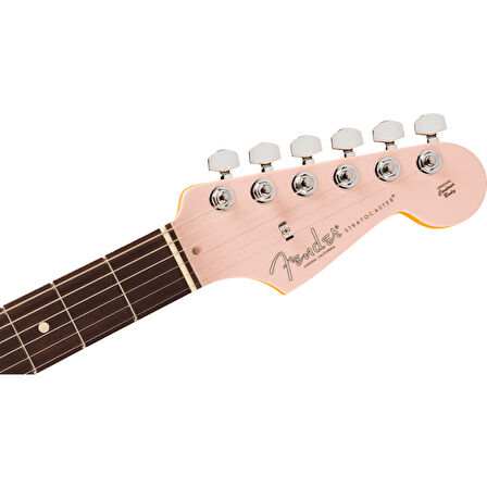 Fender Limited Edition American Professional II Stratocaster Roasted Akçaağaç Sap Gülağacı Klavye Shell Pink Elektro Gitar