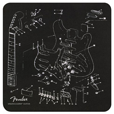 Fender Exploded Strat Mousepad