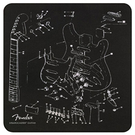 Fender Exploded Strat Mousepad