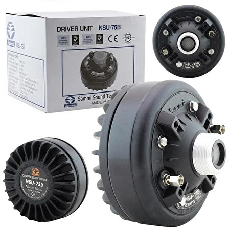 Sammi NSU-75B 16 Ohm Ünite, 75 watt Cami Hoparlörü