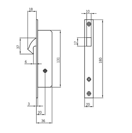 İto Kilit 161/gfk Fiam Emniyet Kilitleri