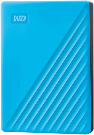WD My Passport 4TB 2.5’’ USB 3.2 Mavi Taşınabilir Disk WDBPKJ0040BBK-WESN