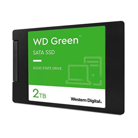 WD Green S200T2G0A 2.5 İnç 2 TB Sata 465 MB/s 545 MB/s SSD 