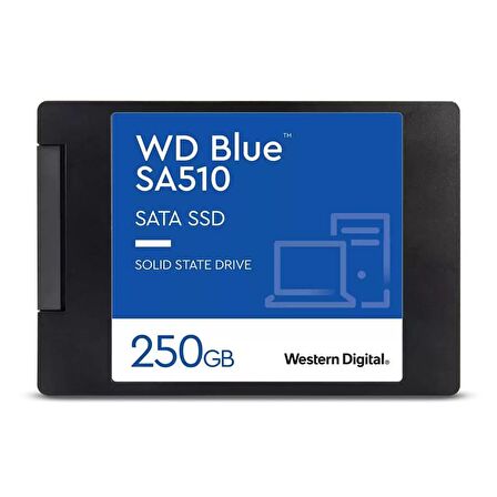 WD Blue S250G3B0A 2.5 İnç 250 GB Sata 440 MB/s 555 MB/s SSD 