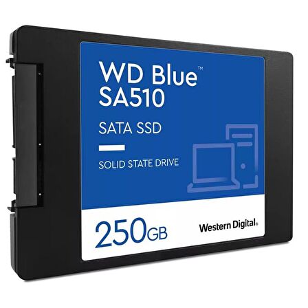 WD Blue S250G3B0A 2.5 İnç 250 GB Sata 440 MB/s 555 MB/s SSD 