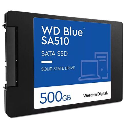 WD Blue S500G3B0A 2.5 İnç 500 GB Sata 510 MB/s 560 MB/s SSD 