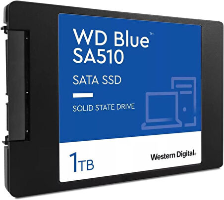 Western Digital Blue SA510 WDS100T3B0A SATA 3.0 2.5" 1 TB SSD Teşhir