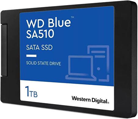 Western Digital Blue SA510 WDS100T3B0A SATA 3.0 2.5" 1 TB SSD Teşhir