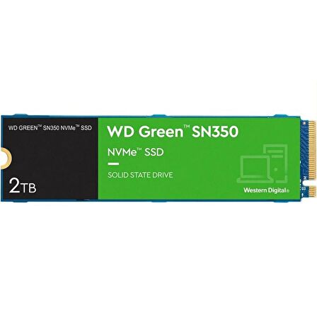 WD Green SN350 2TB NVMe M.2 (3200/3000)