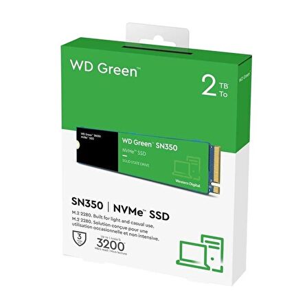 WD Green SN350 2TB NVMe M.2 (3200/3000)