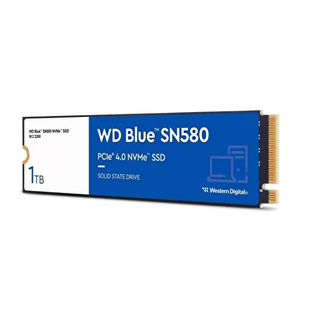 WD 1 TB BLUE SN580 NVME SSD 4150/4150 WDS100T3B0E