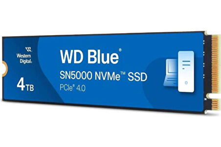 WD Blue SN5000 4TB WDS400T4B0E 5500/5000MB/s PCIe Gen4 x4 M.2 2280 NVMe SSD