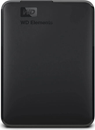 WD Elements 6TB USB 3.2 2.5 inc Taşınabilir Disk WDBHJS0060BBK-WESN