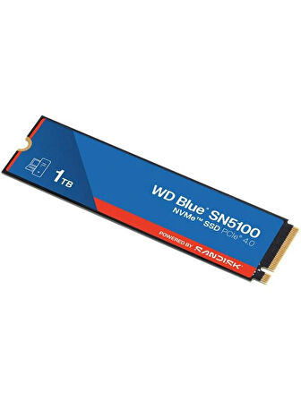 WD Blue SN5100 1TB WDS100T5B0E 7100/6700MB/s PCIe Gen 4.0 M.2 2280 NVMe SSD