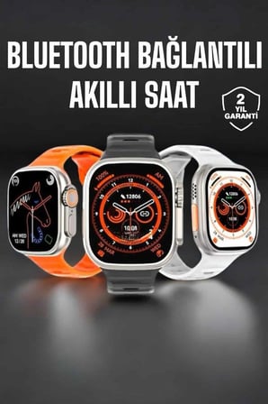 Yeni Nesil Akıllı Saat Adımsayar, GPS, Nabız Ölçer, Uyku ve Sağlık Takibi - Lisinya