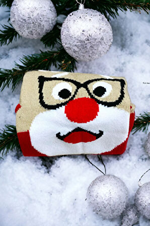 Kadın & Erkek Unisex Yeni Yıl Yılbaşı Soket Çorap