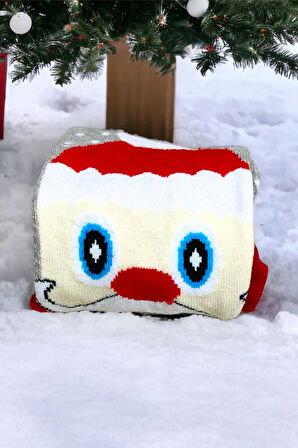 Kadın & Erkek Unisex Yeni Yıl Yılbaşı Soket Çorap