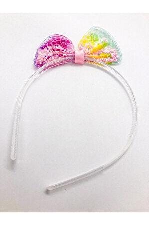 Yeni Trend Simli Pullu Hareketli Çocuk Tacı