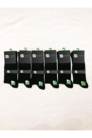 Erkek 6 Çift Kokulu Dikişsiz Bambu Çorap