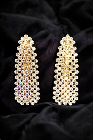 Yeni Trend 2 Adet Zirkon Taşlı Toka