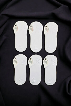 Erkek 6 Çift Kaymaz Görünmez Sneaker Çorap Seti