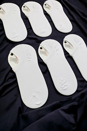 Erkek 6 Çift Kaymaz Görünmez Sneaker Çorap Seti