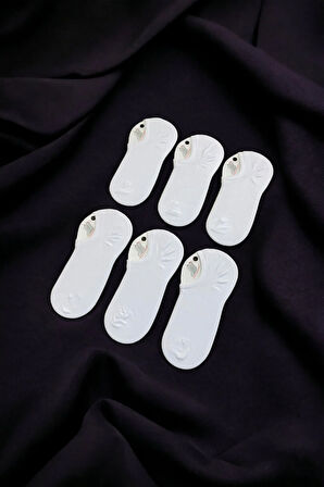 Erkek 6 Çift Kaymaz Görünmez Sneaker Çorap Seti