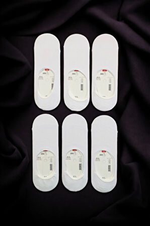 Erkek 6 Çift Kaymaz Silikonlu Görünmez Babet Çorap Seti