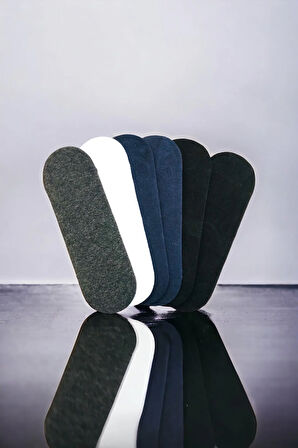 Erkek 6 Çift Kaymaz Silikonlu Görünmez Babet Çorap Seti