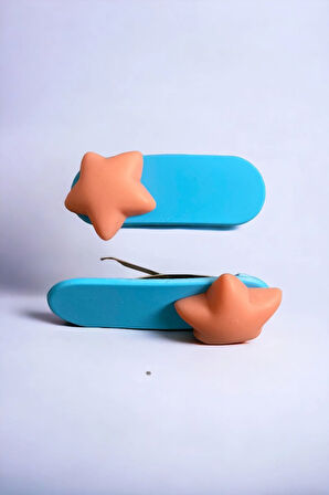 Çocuk 2 Adet Yıldız Figürlü Çıtçıt Toka