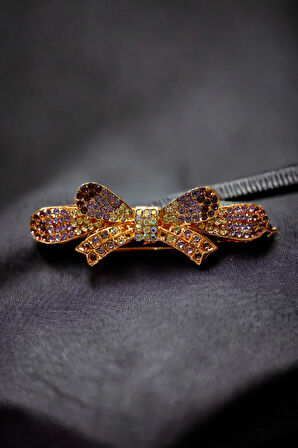 Kadın Mekanizmalı Kristal Taşlı Toka