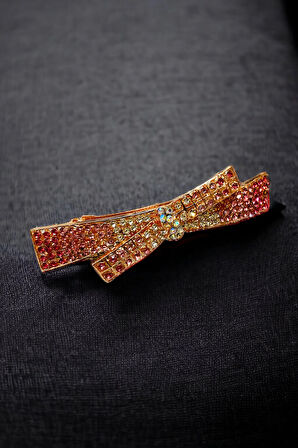 Kadın Mekanizmalı Kristal Taşlı Toka