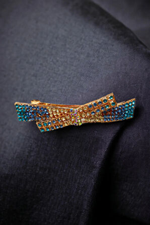 Kadın Mekanizmalı Kristal Taşlı Toka