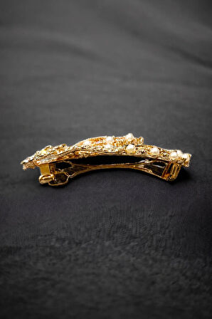 Kadın Mekanizmalı Kristal Taşlı Toka