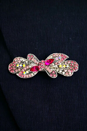 Kadın Mekanizmalı Kristal Taşlı Toka