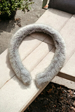 Kadın Ve Çocuk İnce Peluş Tüylü Taç