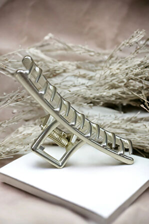 Kadın Yüksek Kalite Kararmaz 7.5 Cm Metal Toka