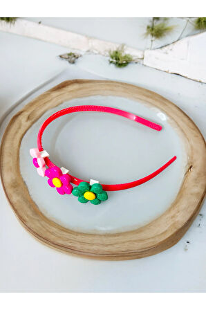 Çocuk Çiçek Figürlü Soft Yeni Sezon Taç