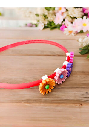 Çocuk Çiçek Figürlü Soft Yeni Sezon Taç