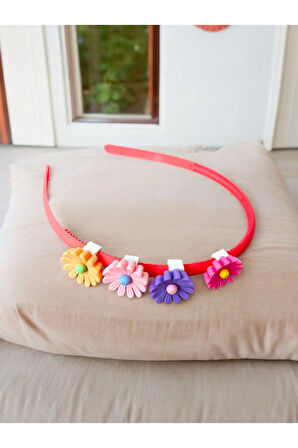 Çocuk Çiçek Figürlü Soft Yeni Sezon Taç