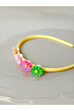 Çocuk Çiçek Figürlü Soft Yeni Sezon Taç