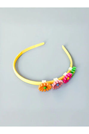 Çocuk Çiçek Figürlü Soft Yeni Sezon Taç