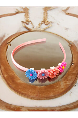 Çocuk Çiçek Figürlü Soft Yeni Sezon Taç