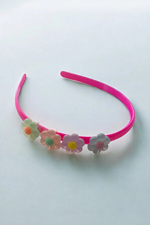 Çocuk Papatya Figürlü Soft Renklerde Taç